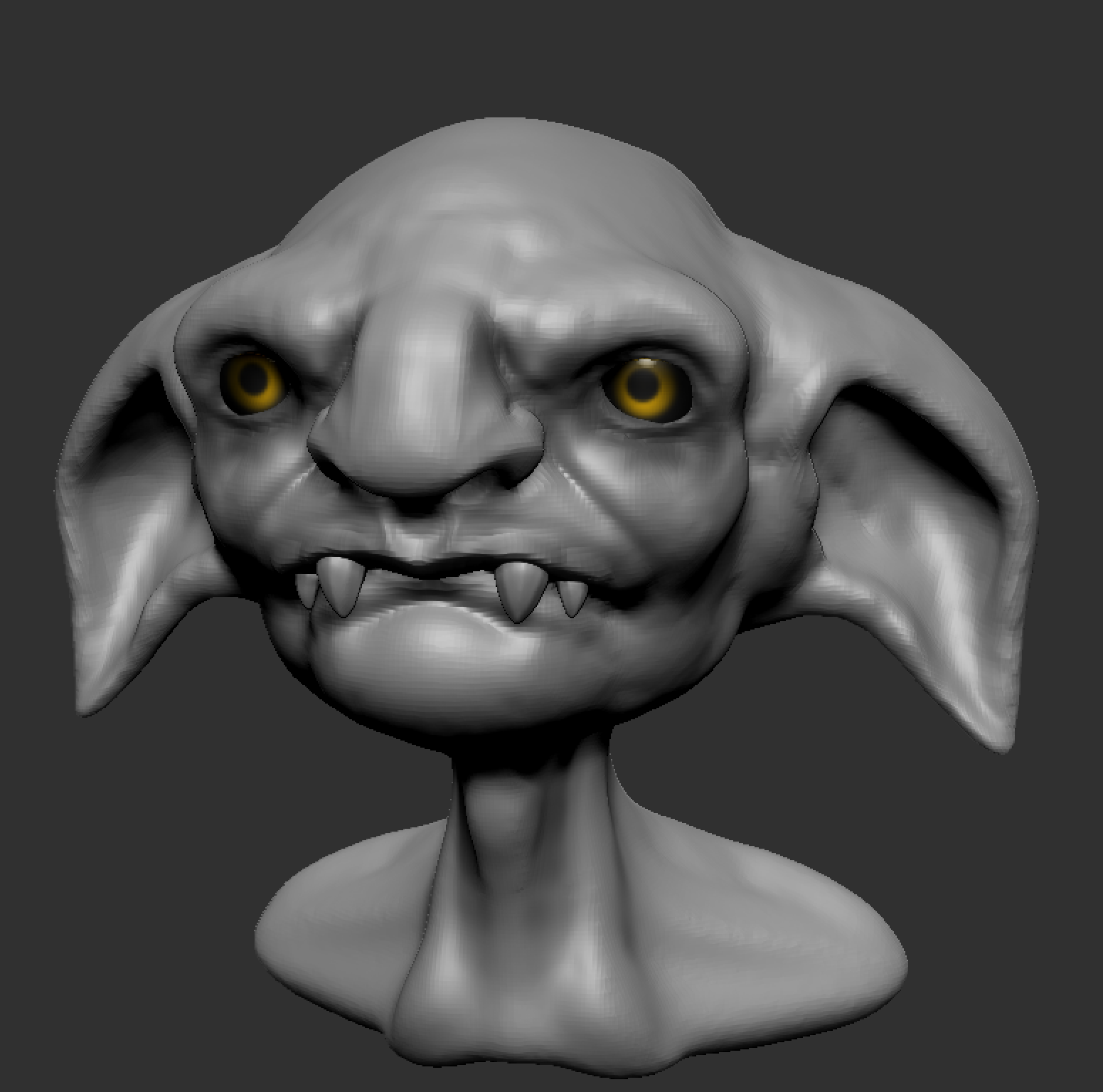 [WIP] D&D Goblin Boy - Open for Critiques — polycount