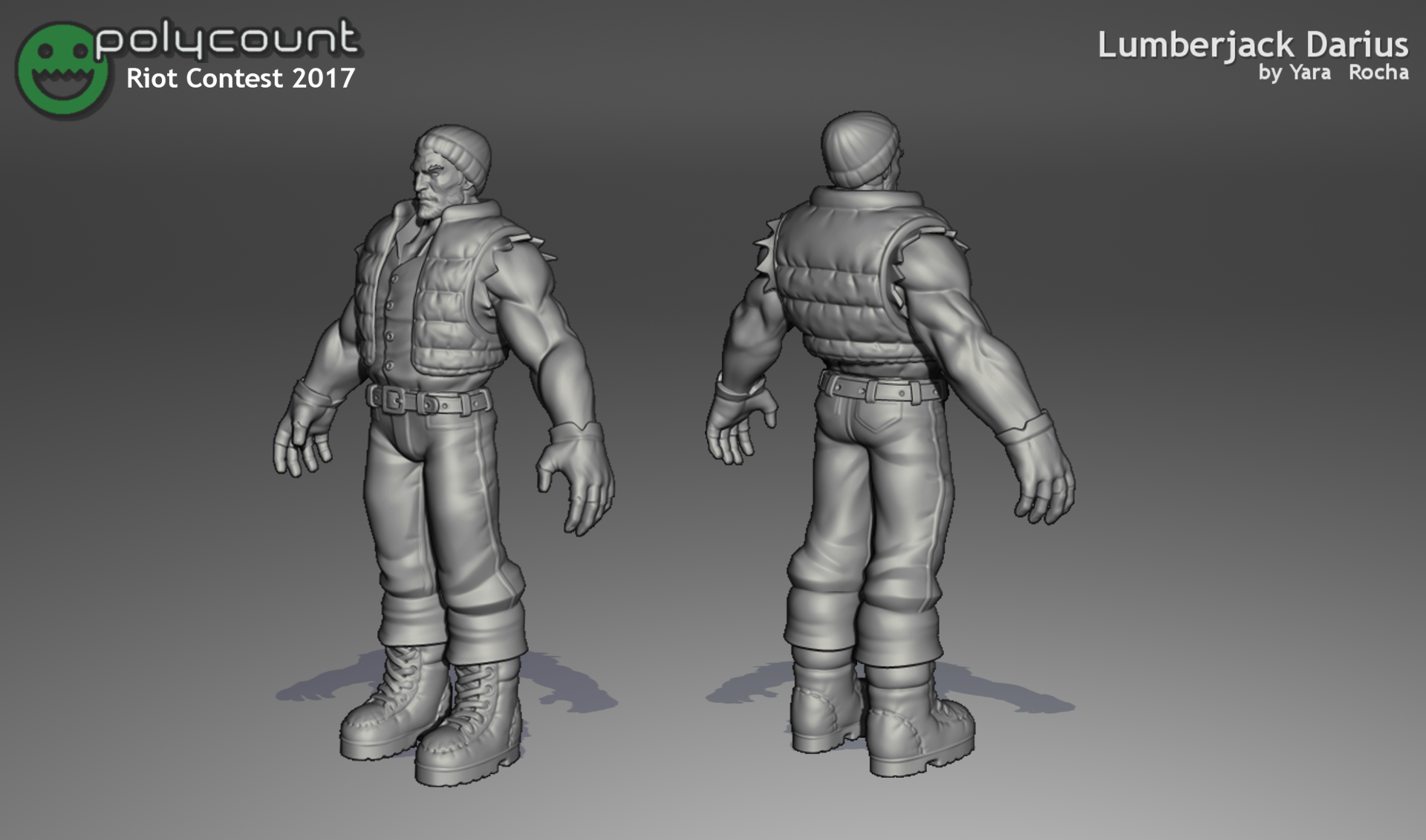 RIOT CREATIVE CONTEST 2017] Lumberjack Darius — polycount