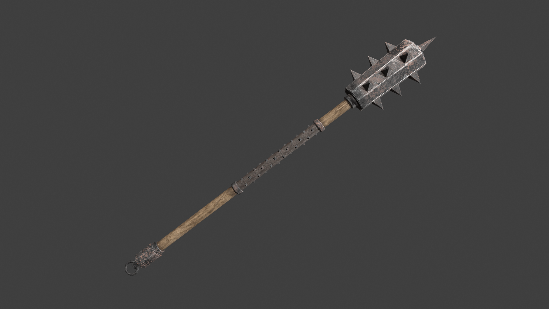 Kanabo Weapon Prop — polycount