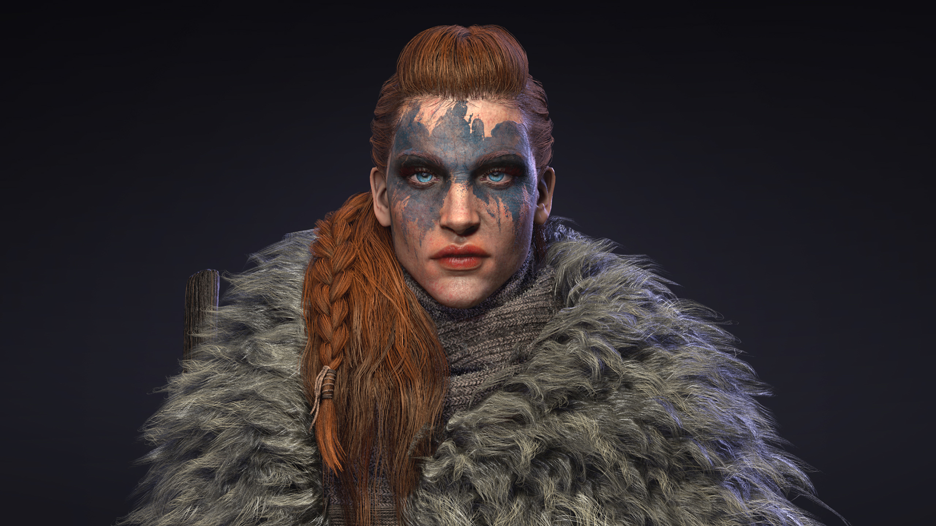 Shield-maiden (Real-time) — polycount