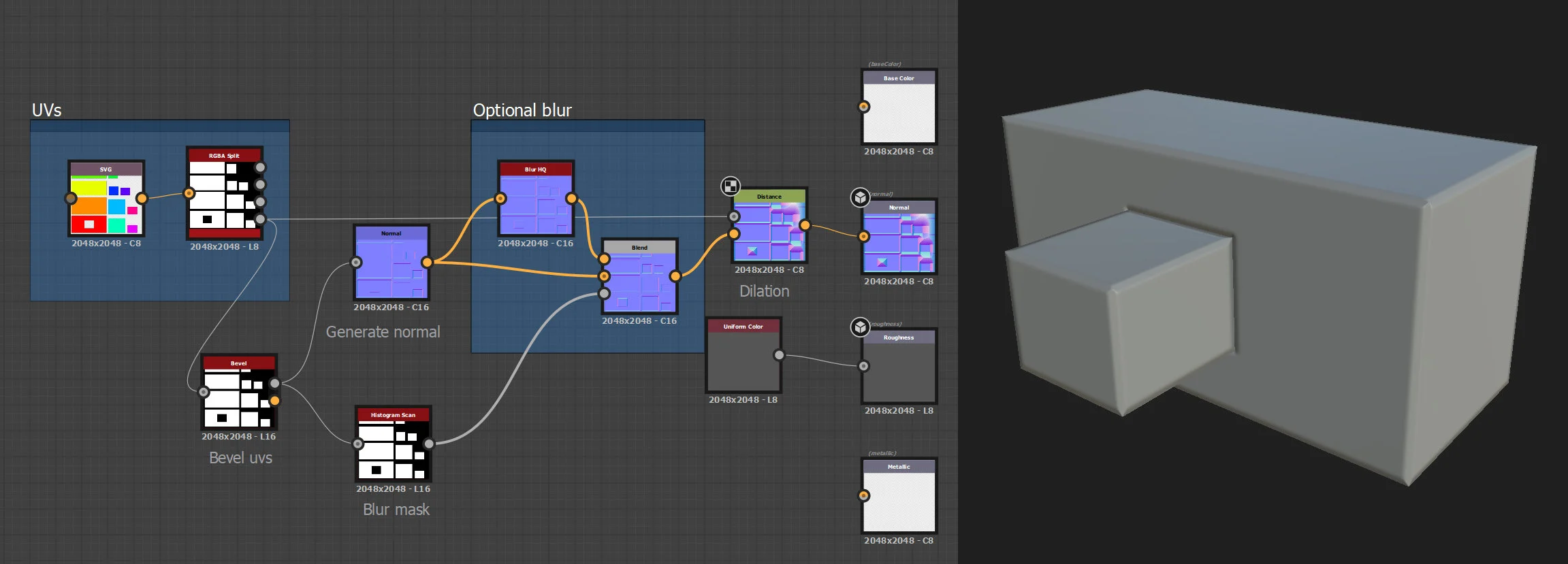 Rounded corners filter in Substance Painter — polycount