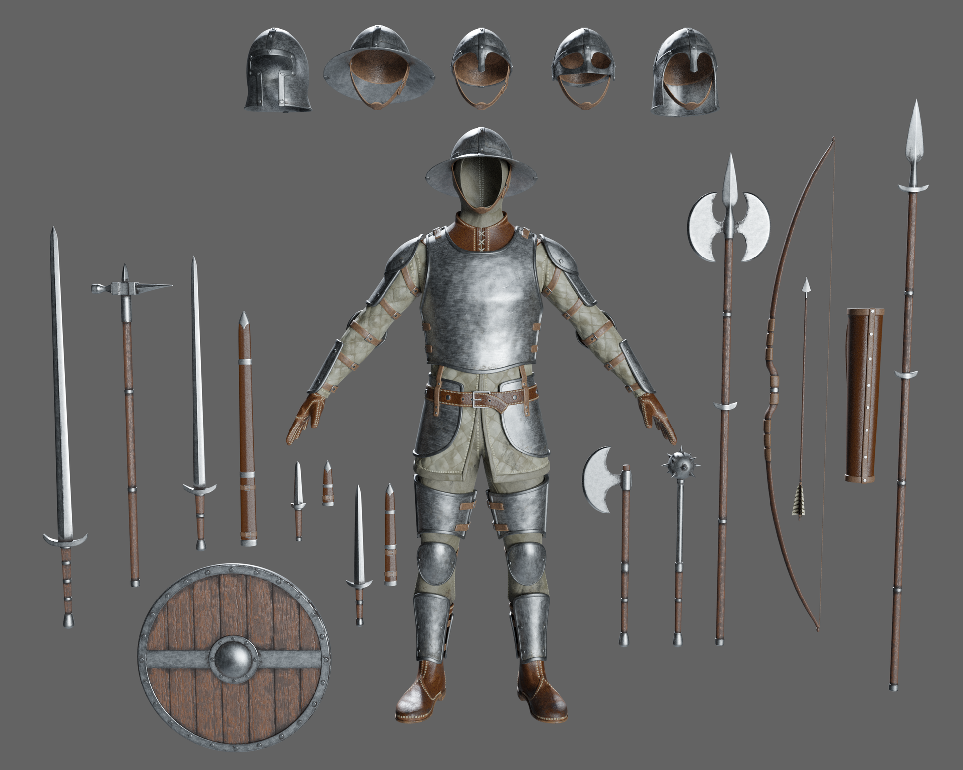 Weapons and Armour