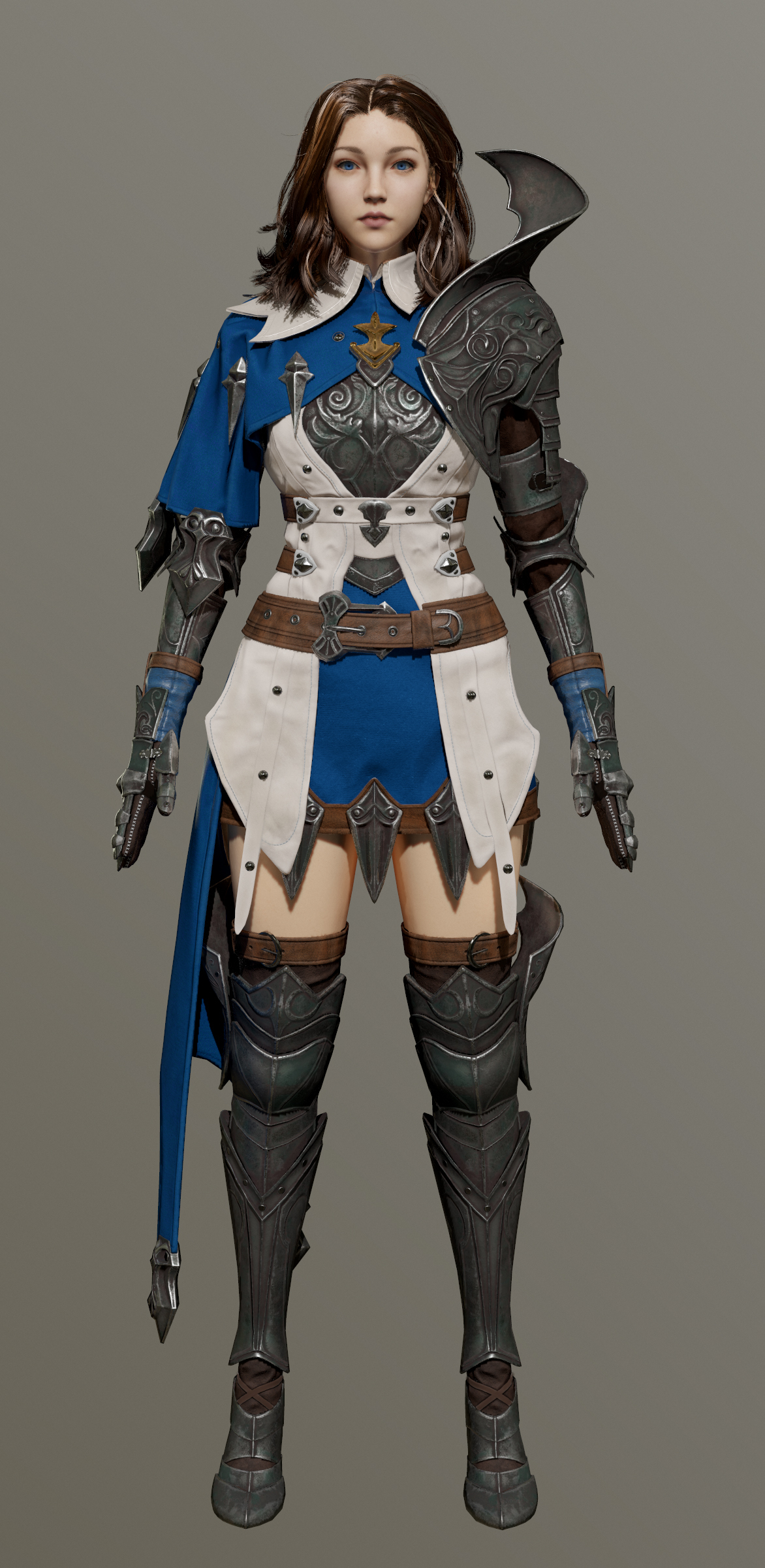 female half plate armor