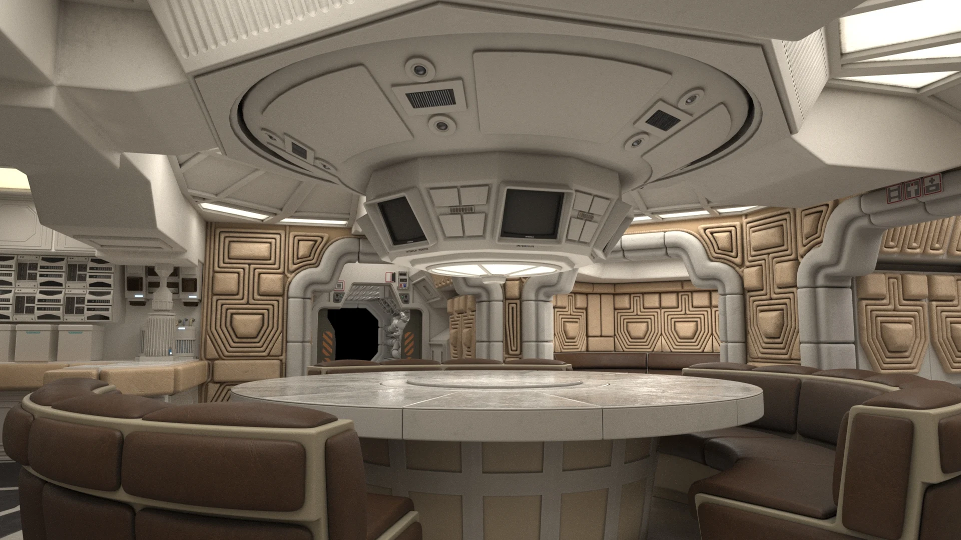 nostromo's dining room