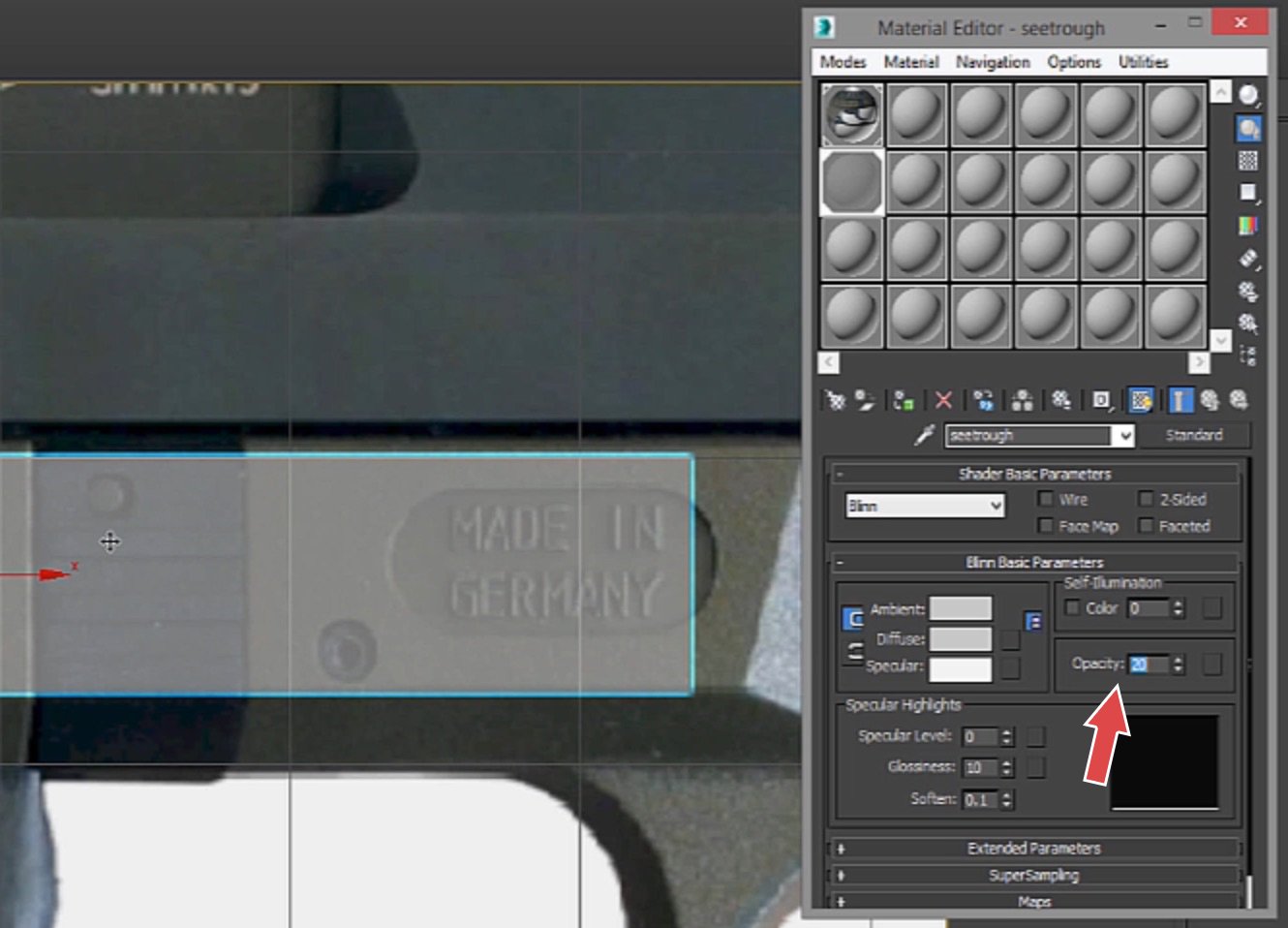 3ds max 2016 material editor