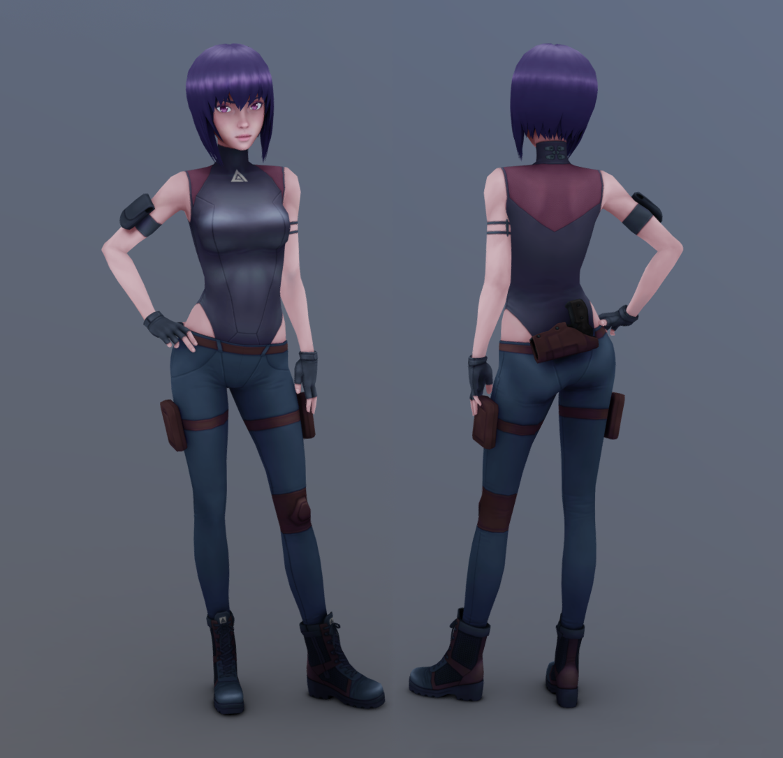 Motoko Kusanagi Outfits