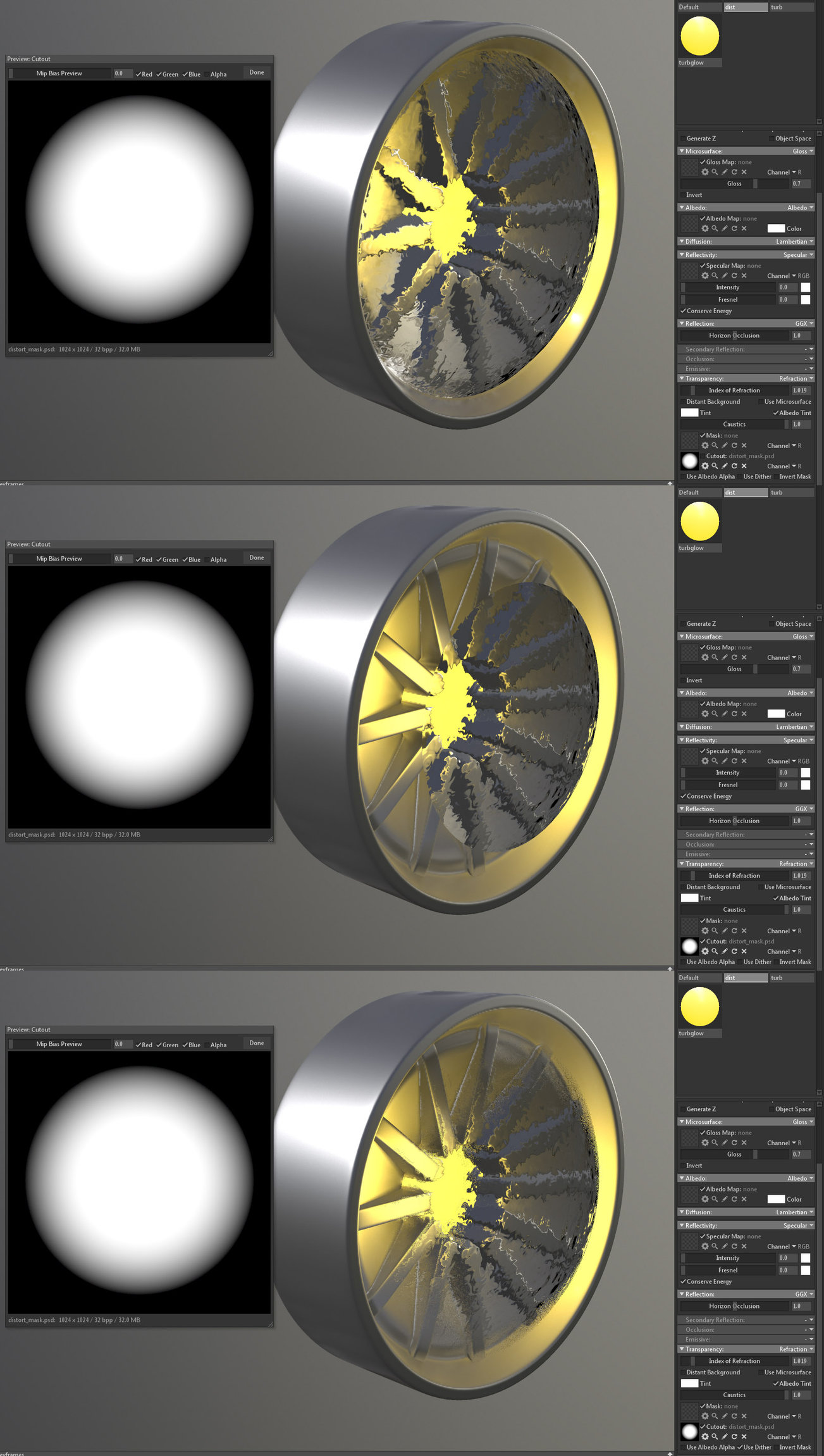 marmoset toolbag 3 opacity