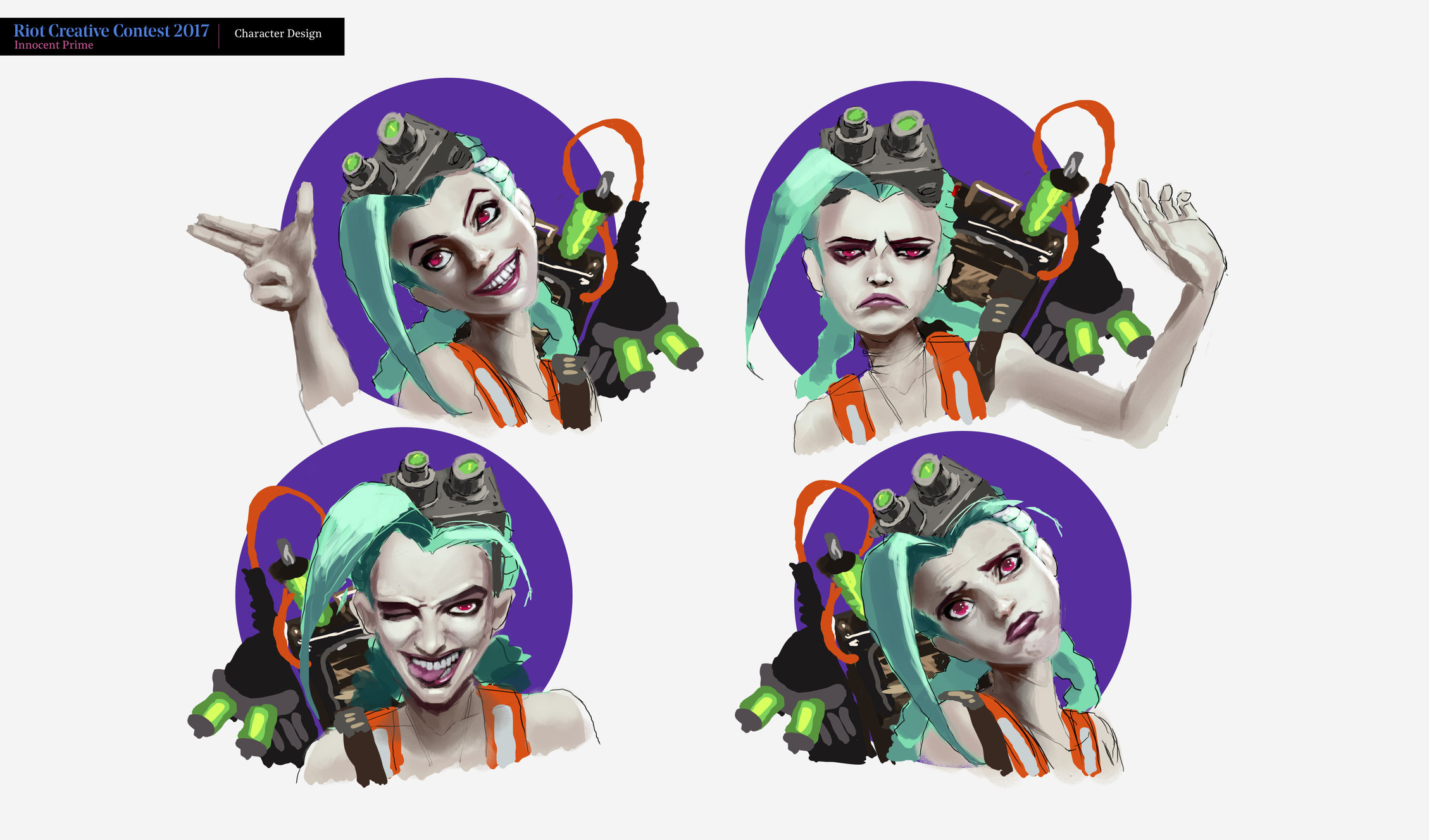 [riot Creative Contest 2017] Ghostbuster Jinx [final] — Polycount