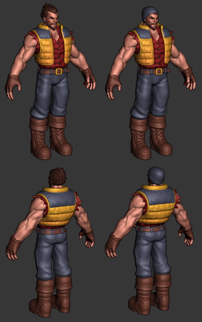 RIOT CREATIVE CONTEST 2017] Lumberjack Darius — polycount