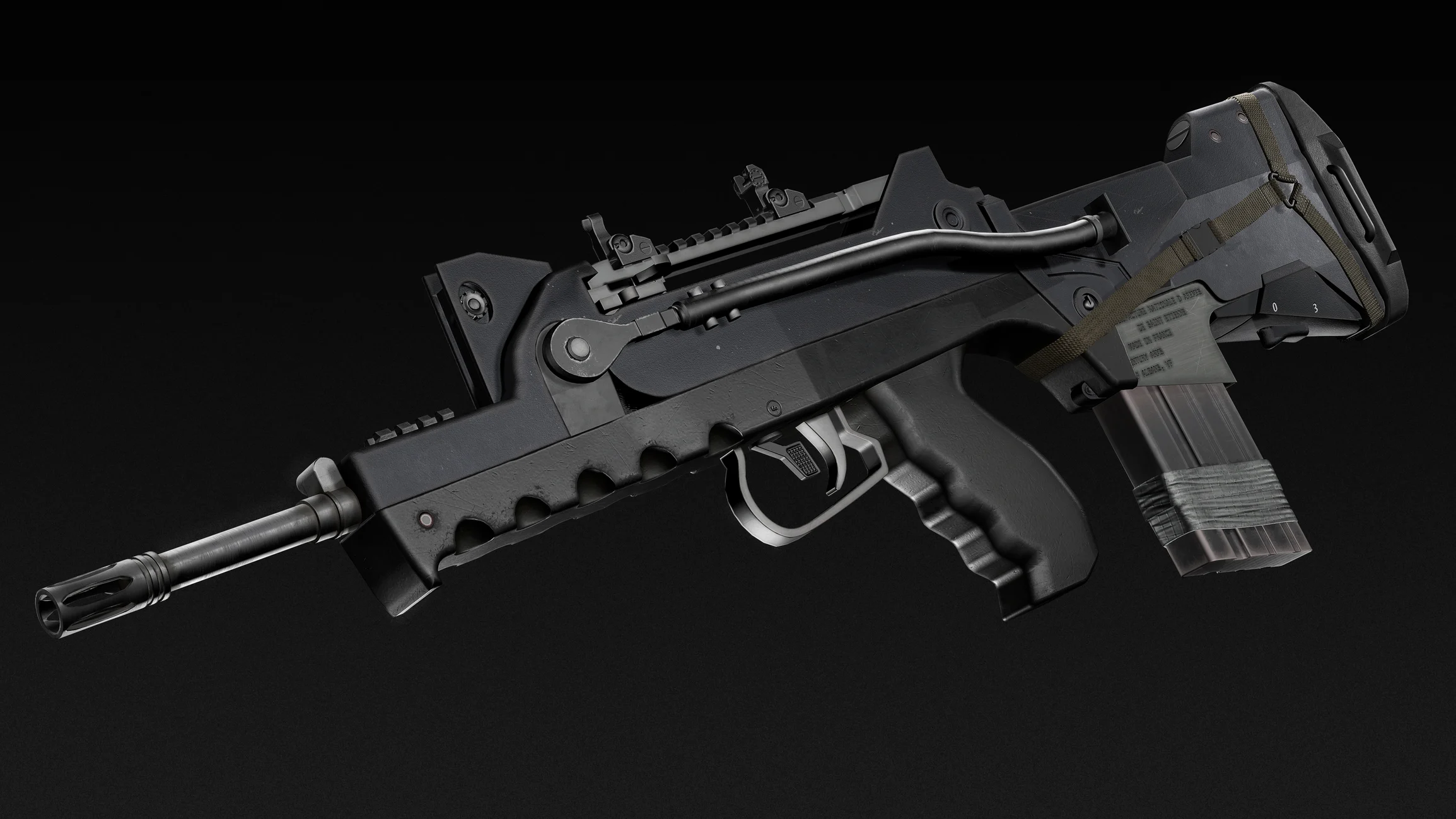 FAMAS Rifle — polycount