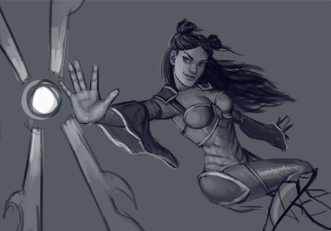 Riot Creative Contest 2017] Irelia redesign/splash — polycount