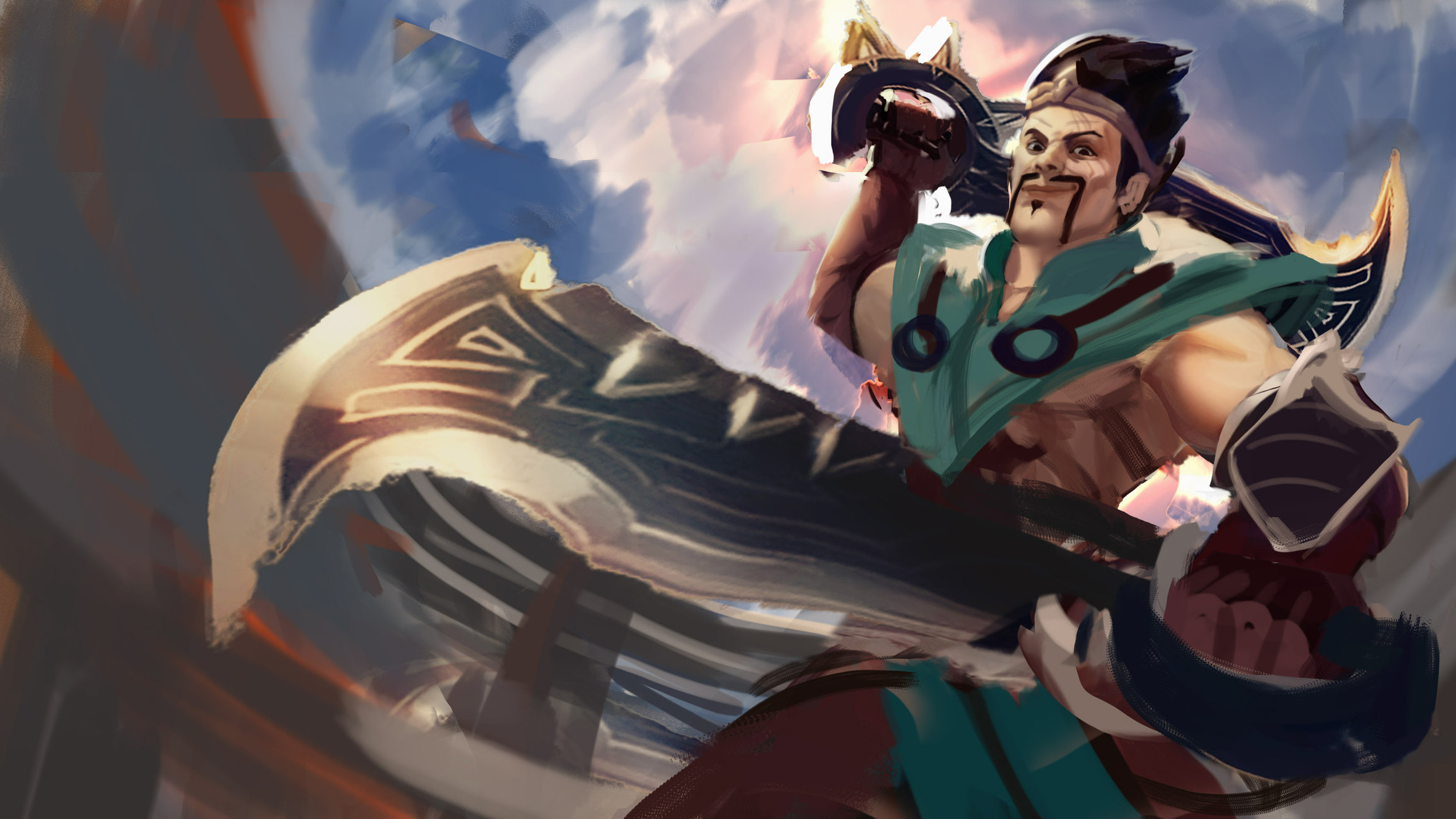 Draven Default Skin Rework Polycount