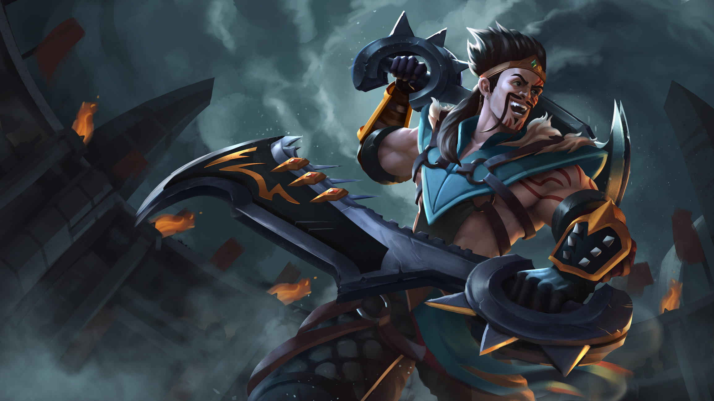 Draven Default Skin Rework Polycount