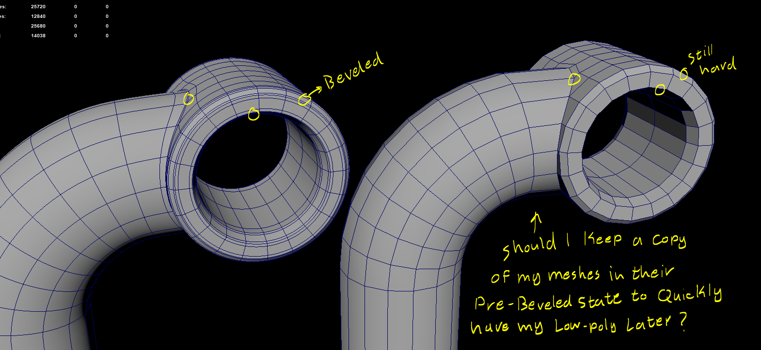 Low poly to high polyhow do you proceed? - Materials and