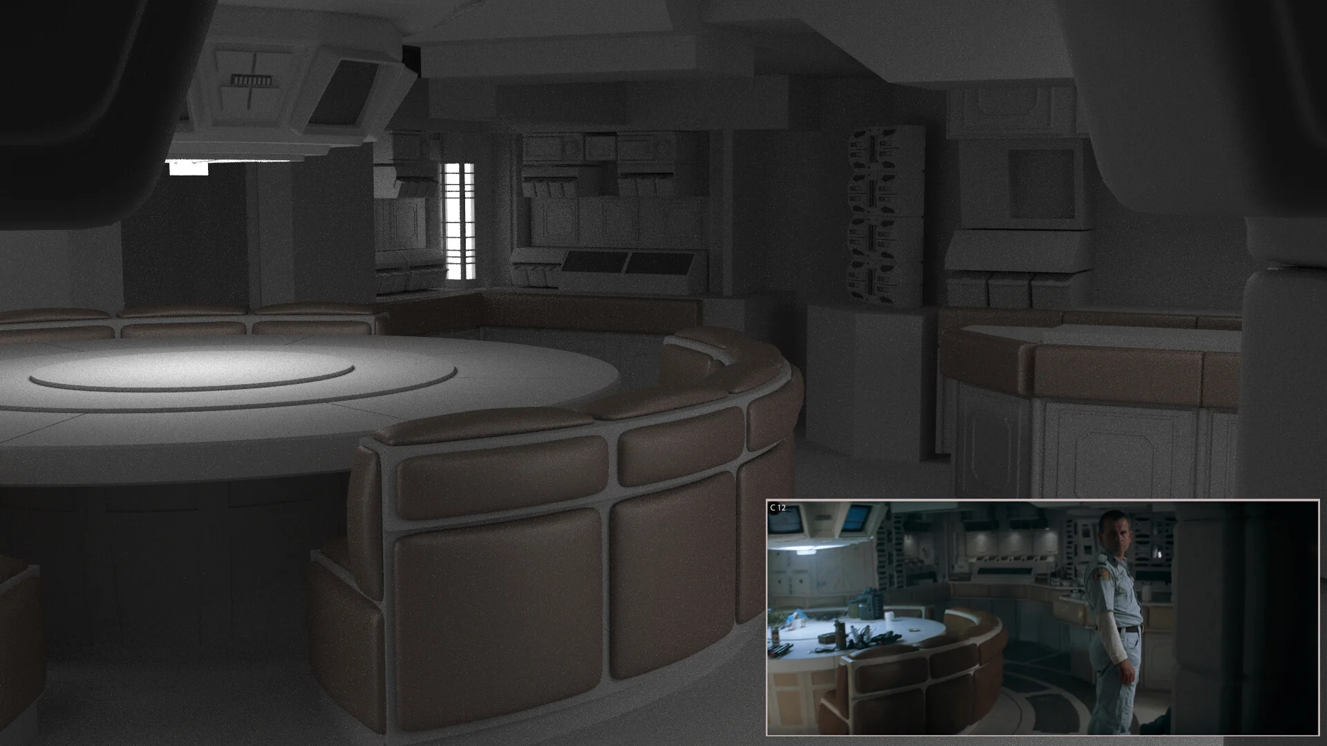 nostromo ship layout