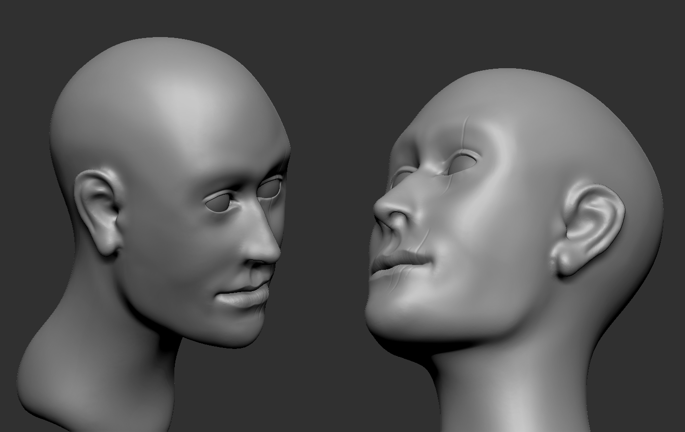 NEWBIE doing Daily Head Sculpts for 30 days. - Page 2 — polycount