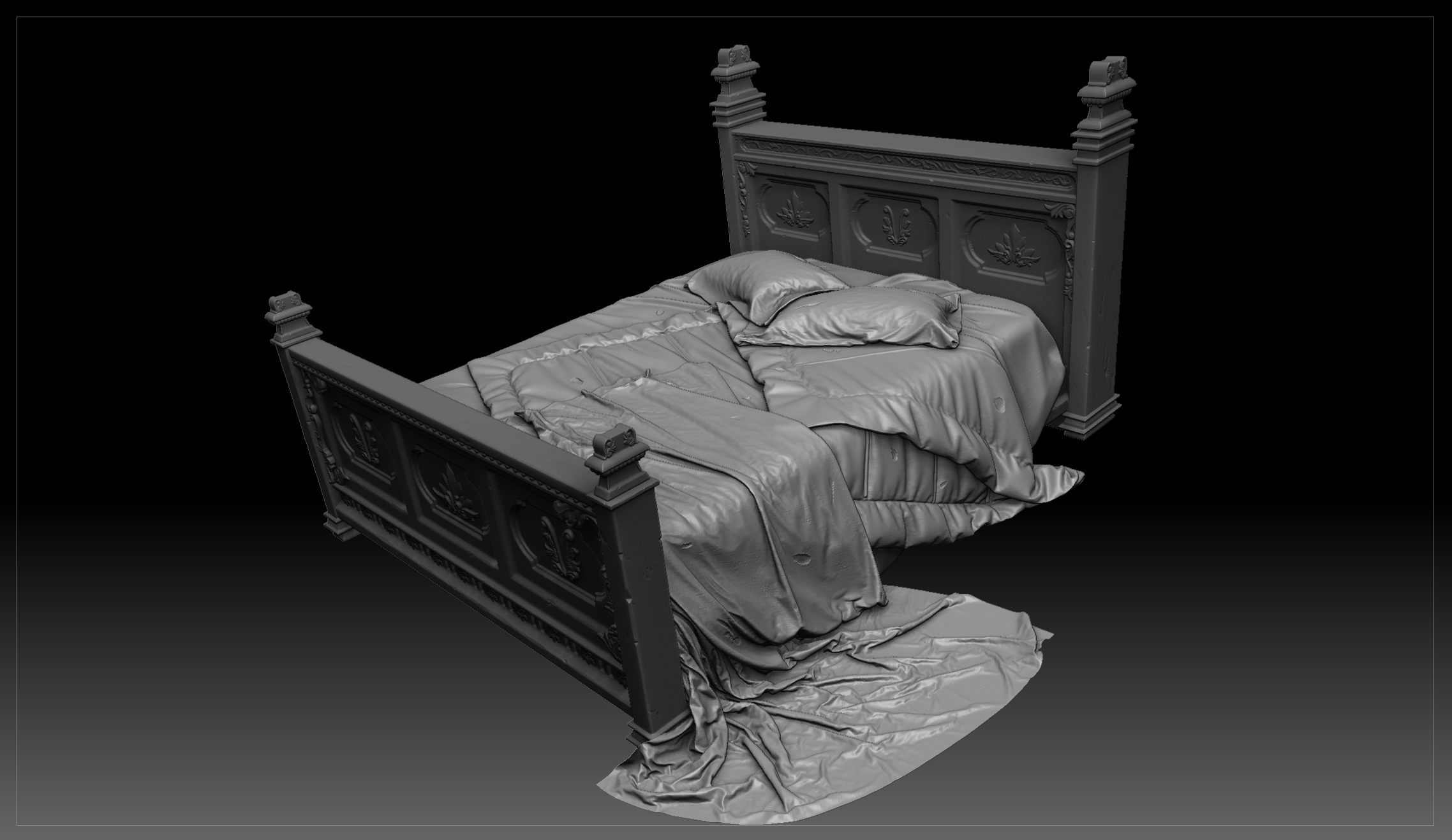 Ornament Bed — polycount