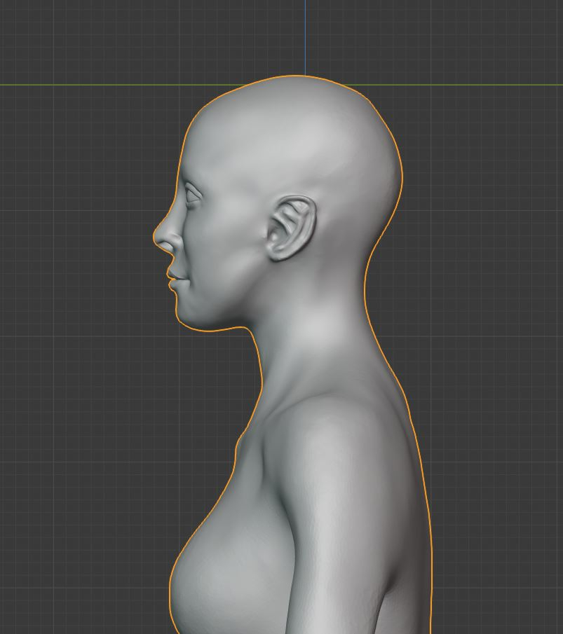 sculptris files female body