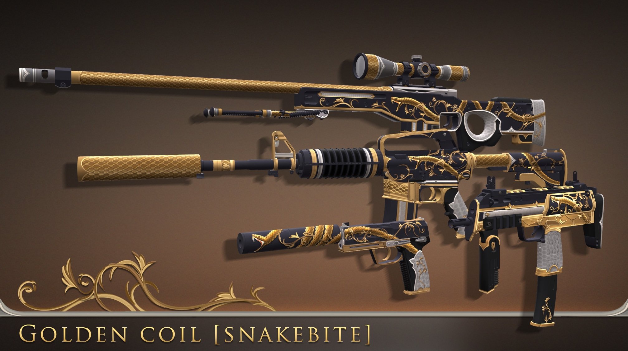 Stattrak golden coil фото 4