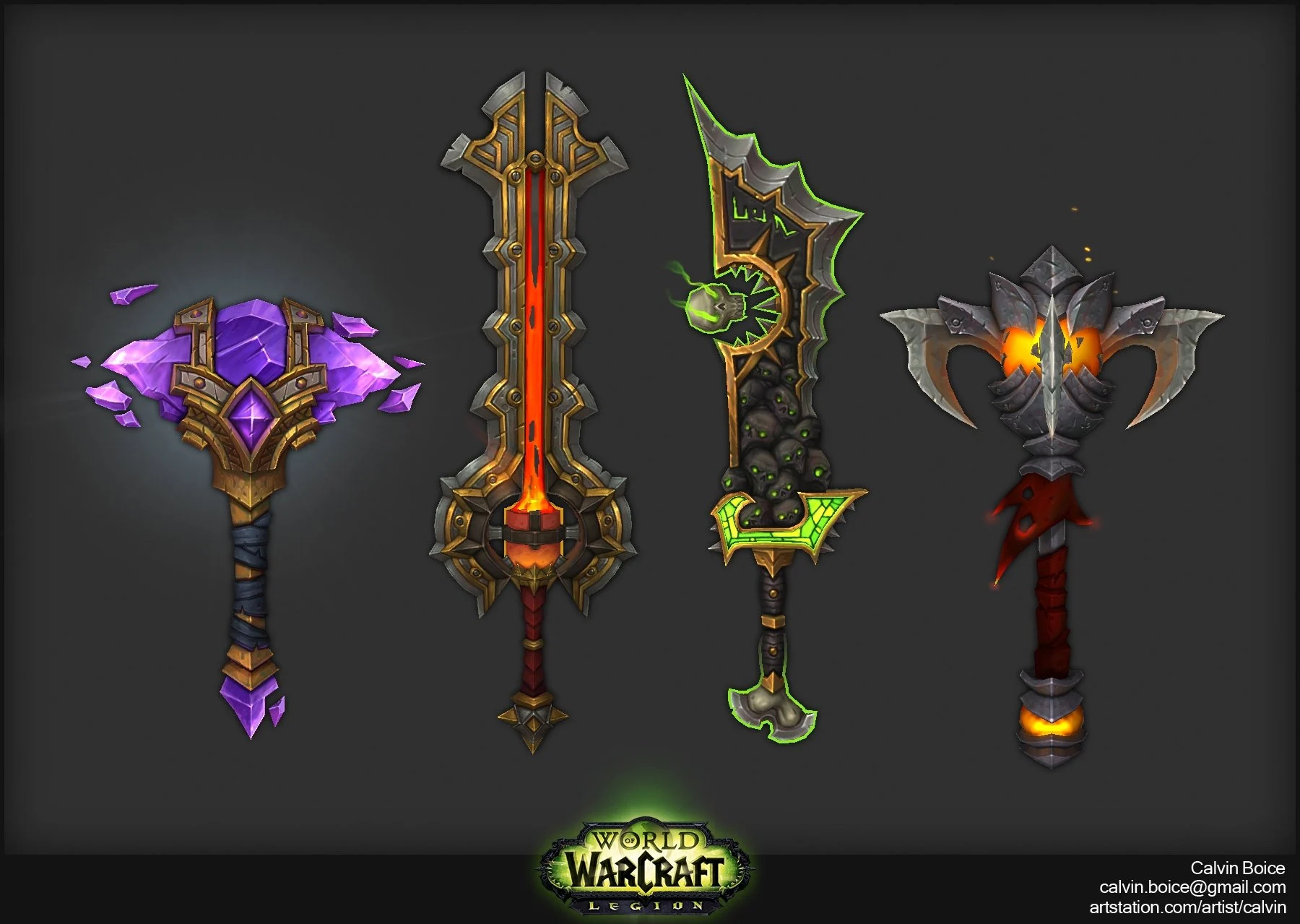 wow legion warlock glyphs