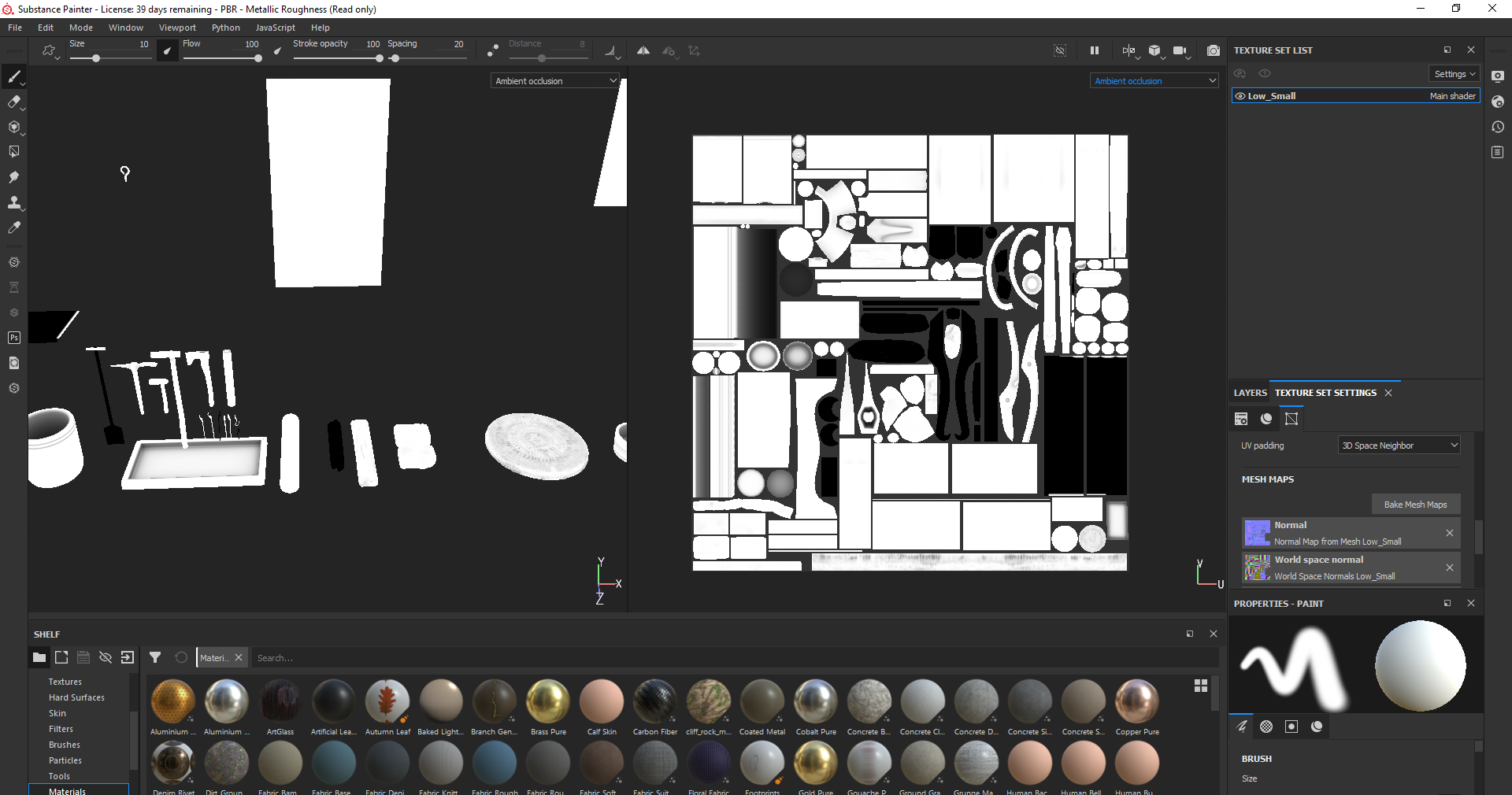 [Substance Painter] Ambient Occlusion baking error? — polycount