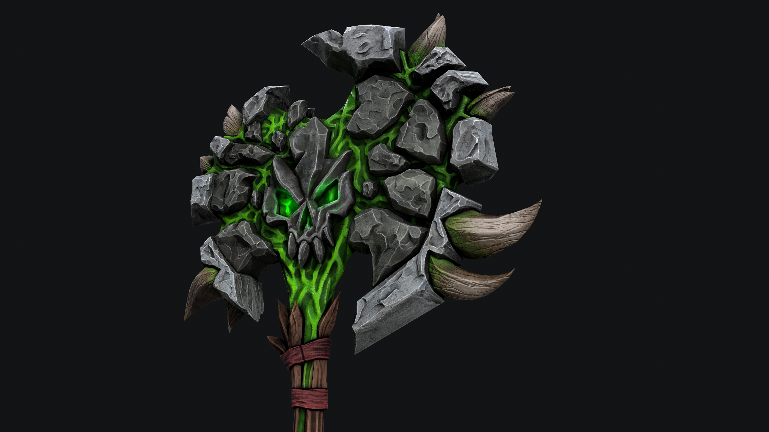 [wip] battle axe critique required — polycount