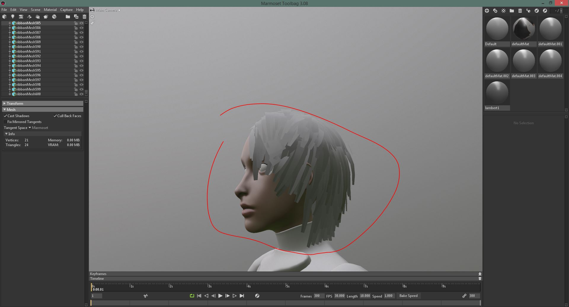 backface culling zbrush