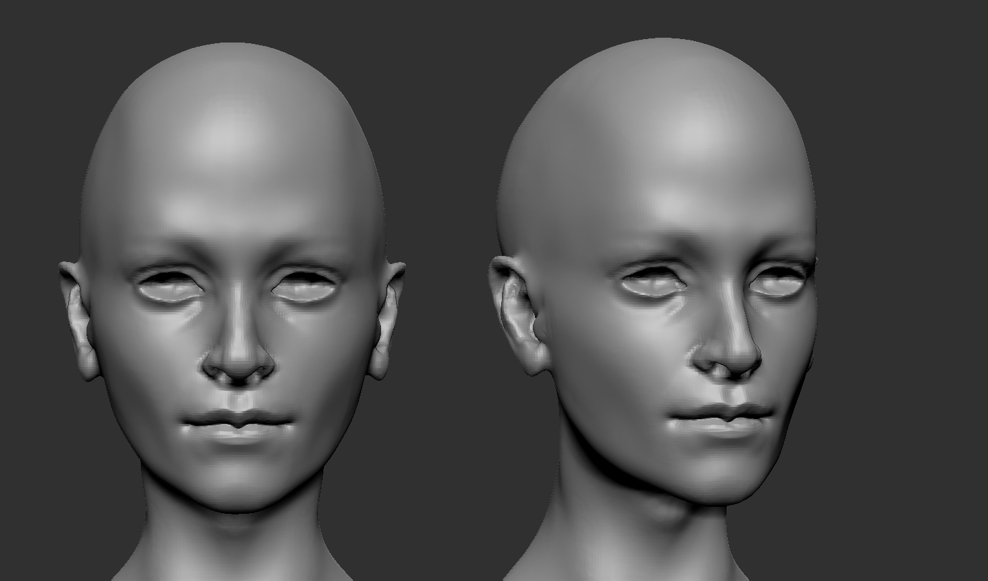 NEWBIE doing Daily Head Sculpts for 30 days. - Page 2 — polycount