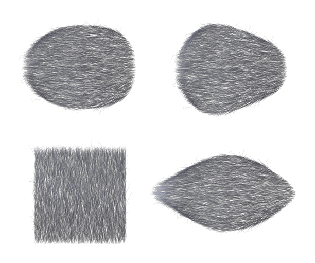 Tutorial Pre Rendered Fur Tiles For Texturing — Polycount