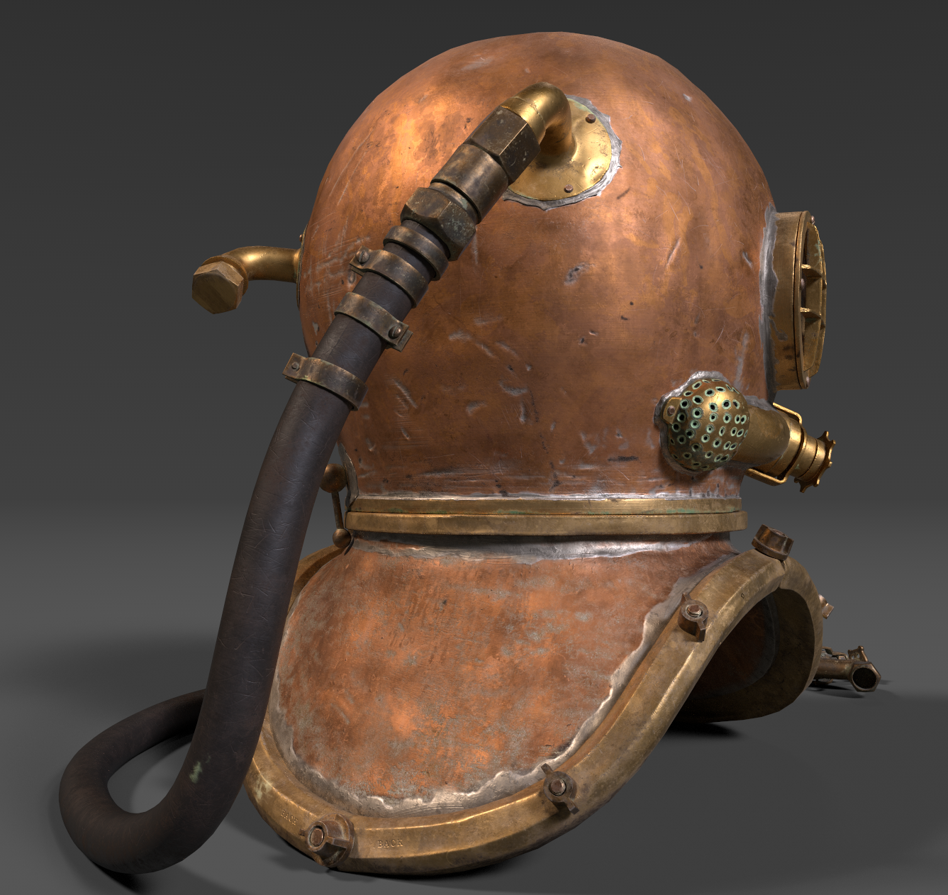 Diving Helmet [WIP] — polycount