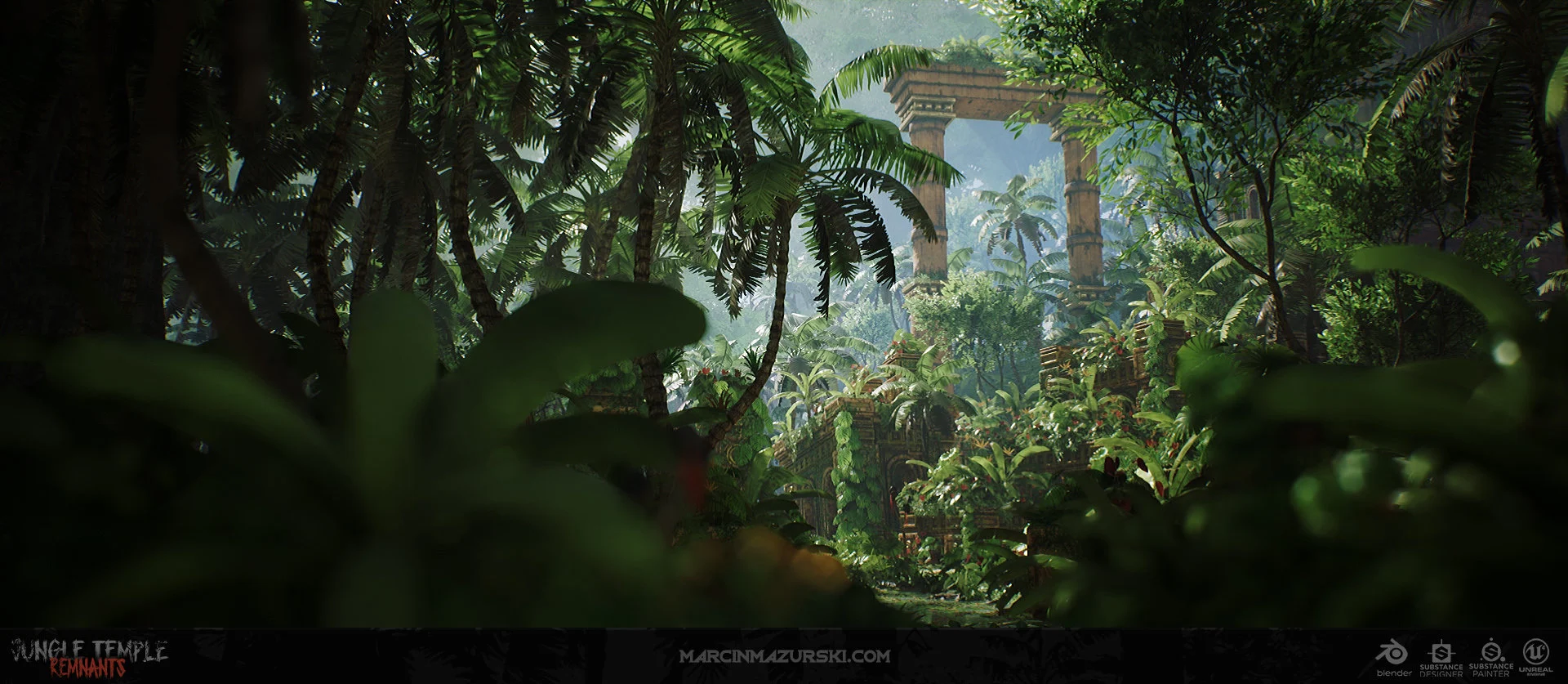 Jungle Temple Remnants Ue4 Polycount