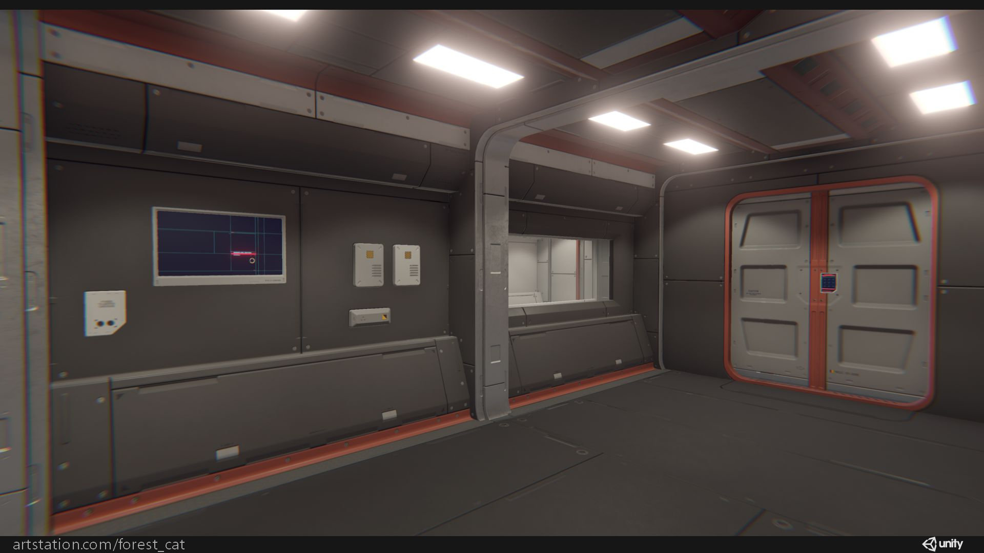 [Released] Modular Sci Fi Corridor 1 — Polycount