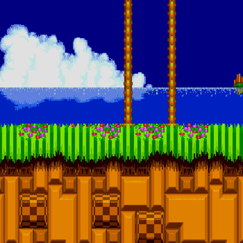 Green Hill Zone looks pretty good.