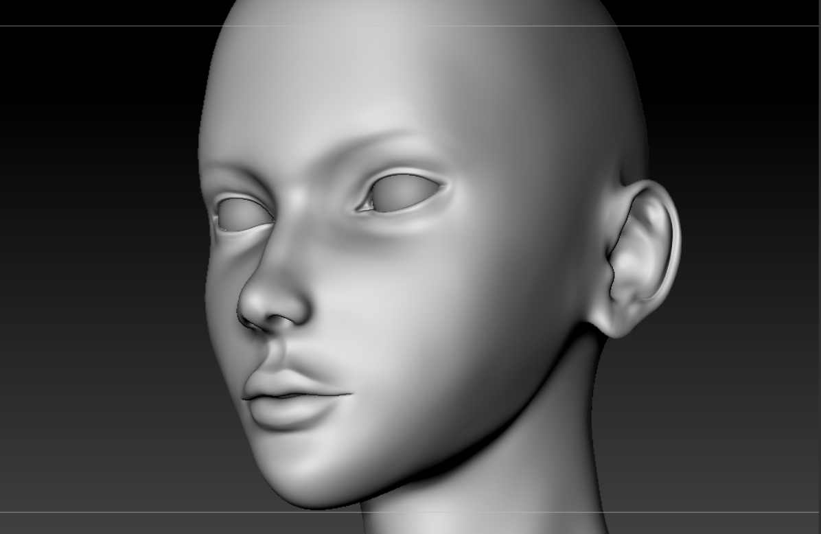 WIP/Feedback needed] Female head sculpt - Focused Critiques