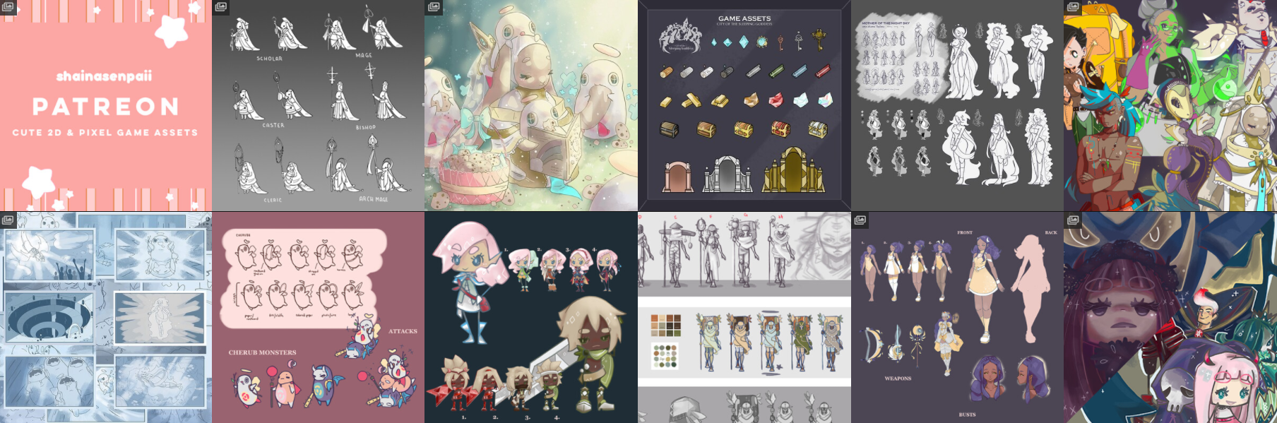 For Hire 2d Game Character Concept Illustration Artist — Polycount