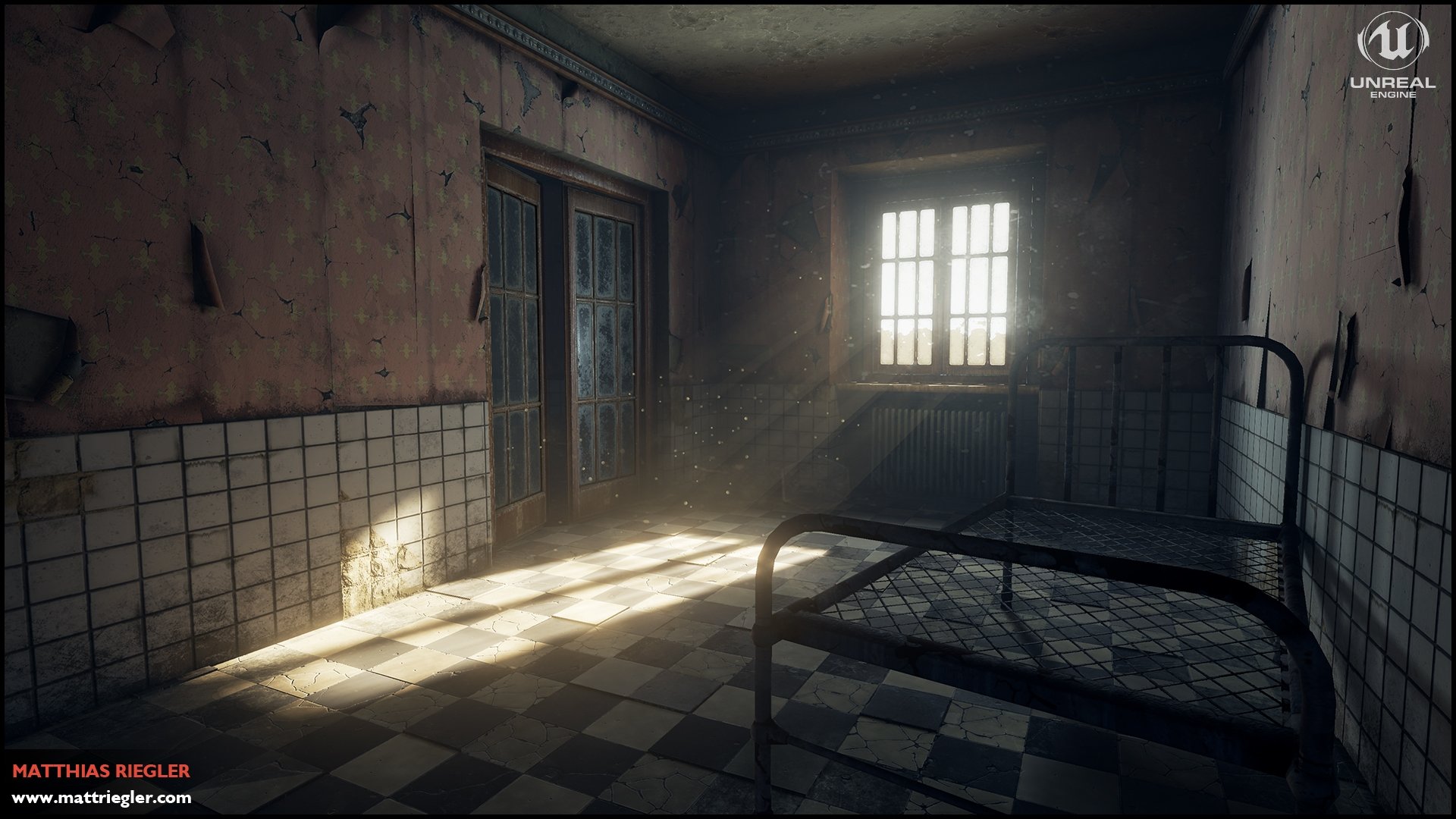 [UE4] Asylum Environment - Feedback plz — polycount