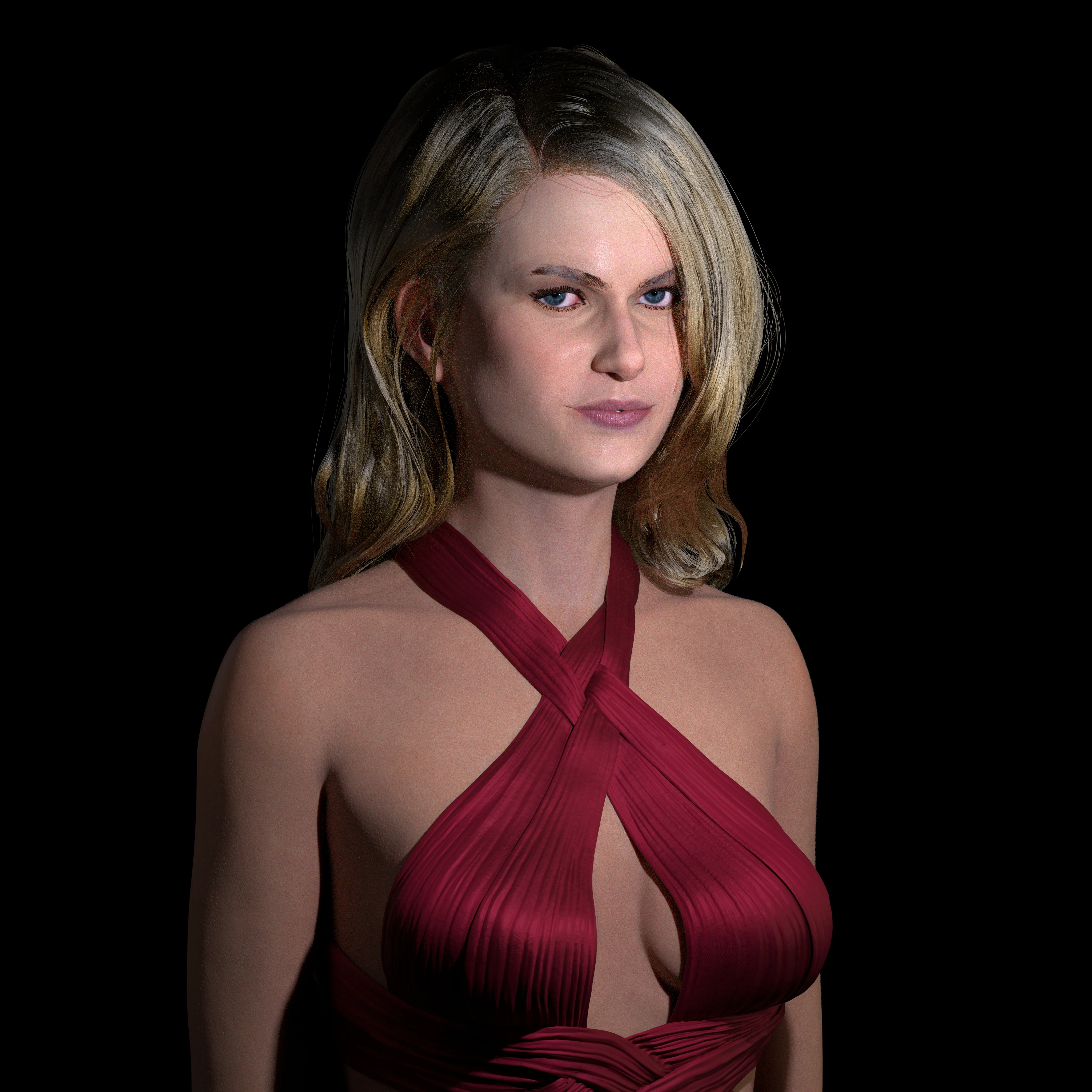 Alice Eve Portrait Sculpt — polycount