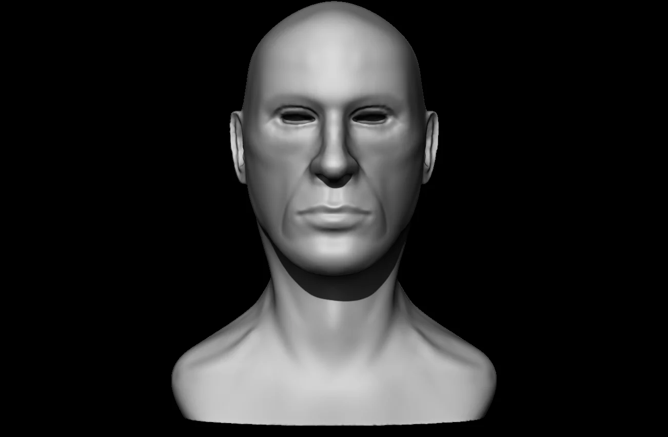 zbrush face sculpt