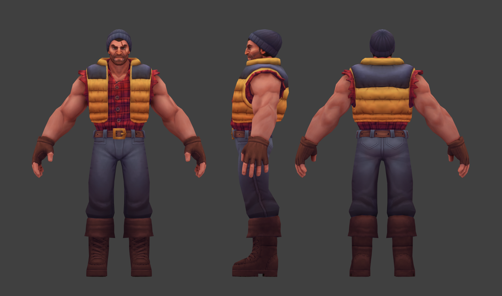 RIOT CREATIVE CONTEST 2017] Lumberjack Darius — polycount