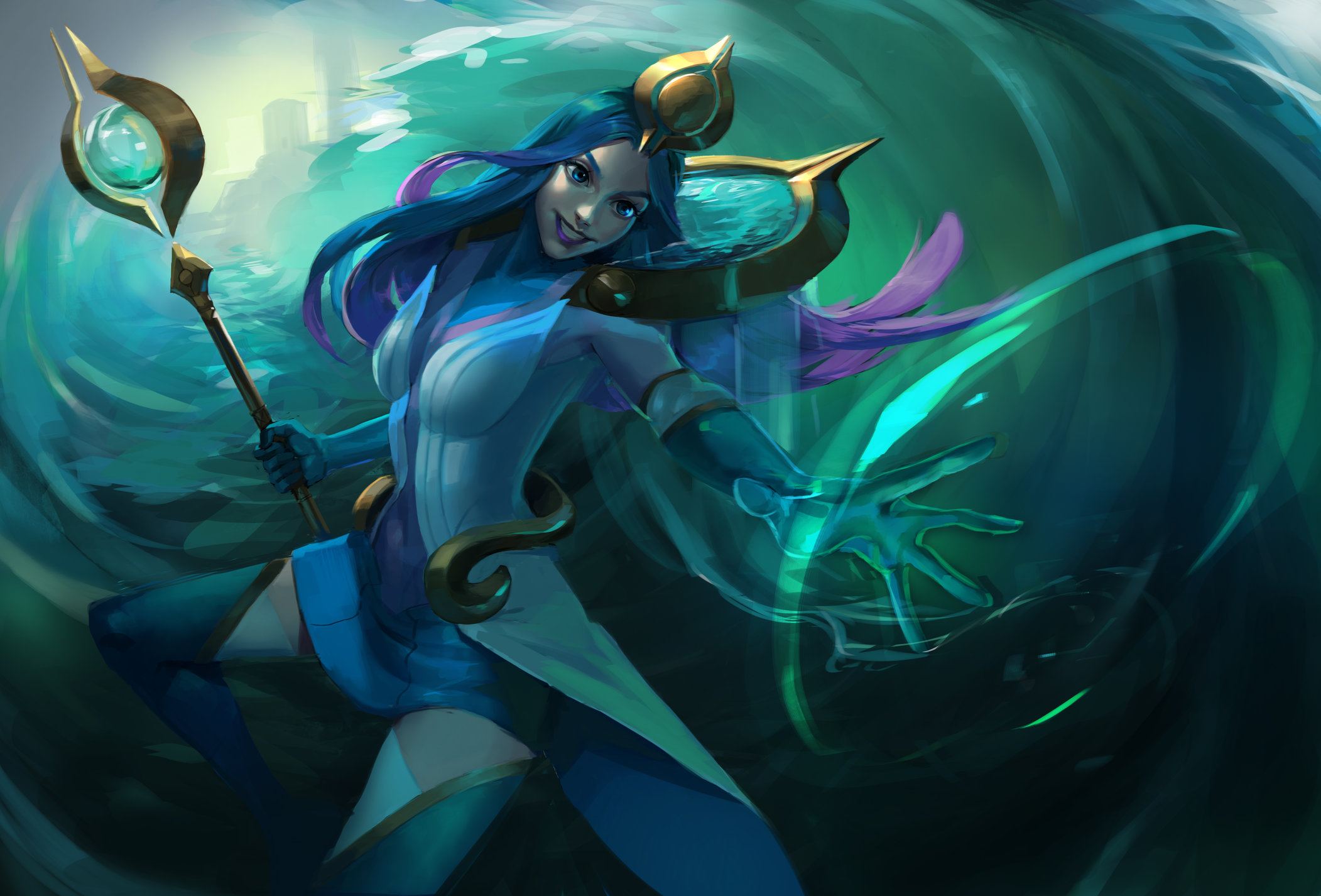 riot 2017 art contest lux water element splash art polycount riot 2017 art contest lux water