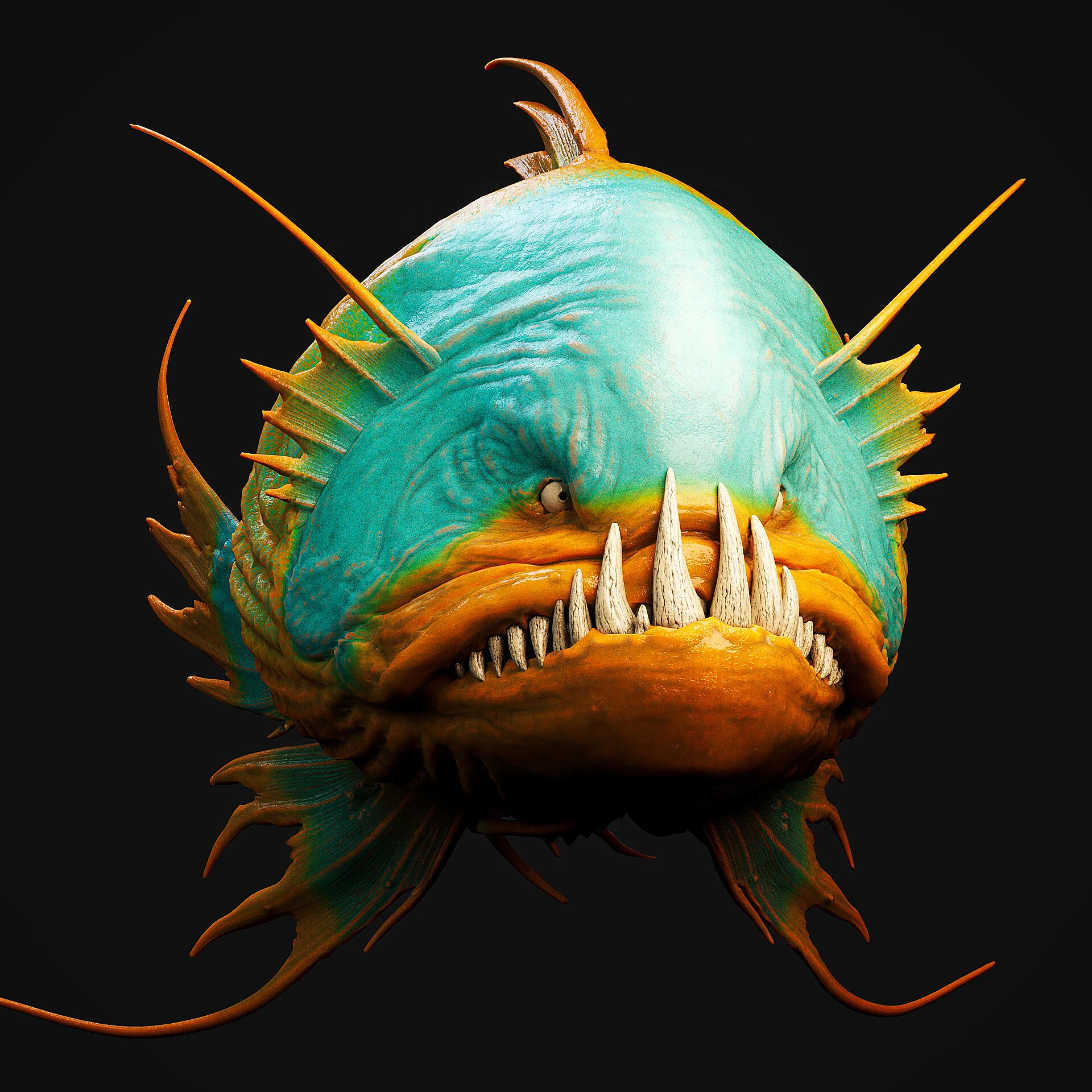 Fish - 3D Creature Model - Stylized — polycount