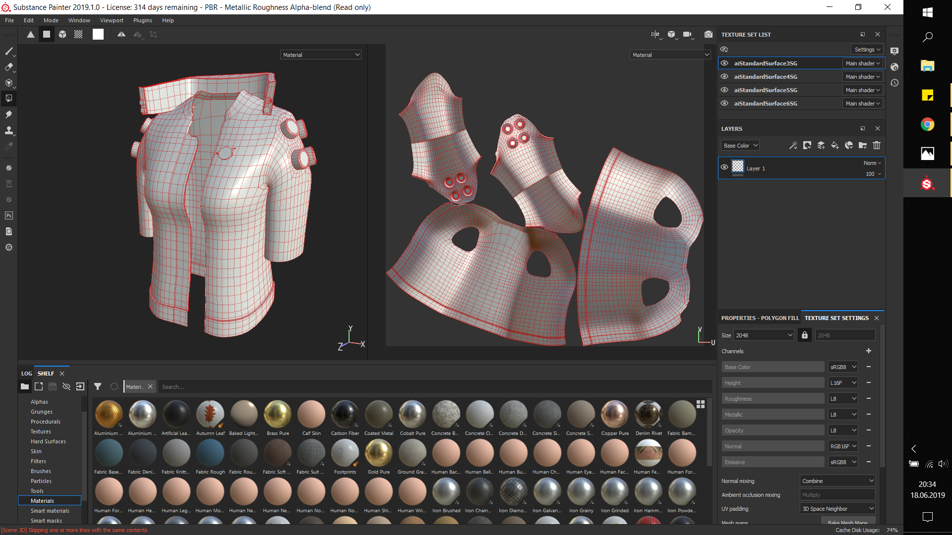 maya to zbrush to substance painter