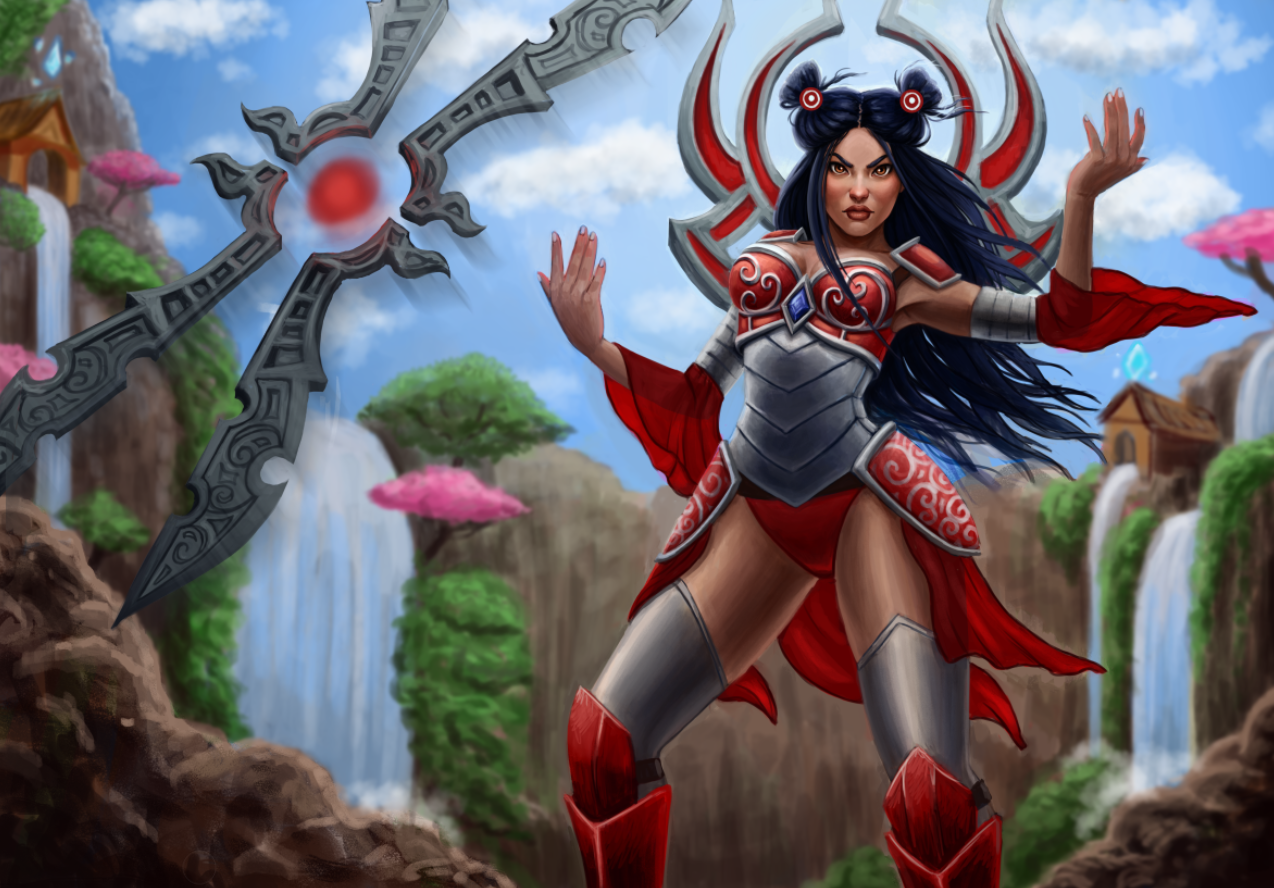 Riot Art Contest] Irelia - Polycount Forum