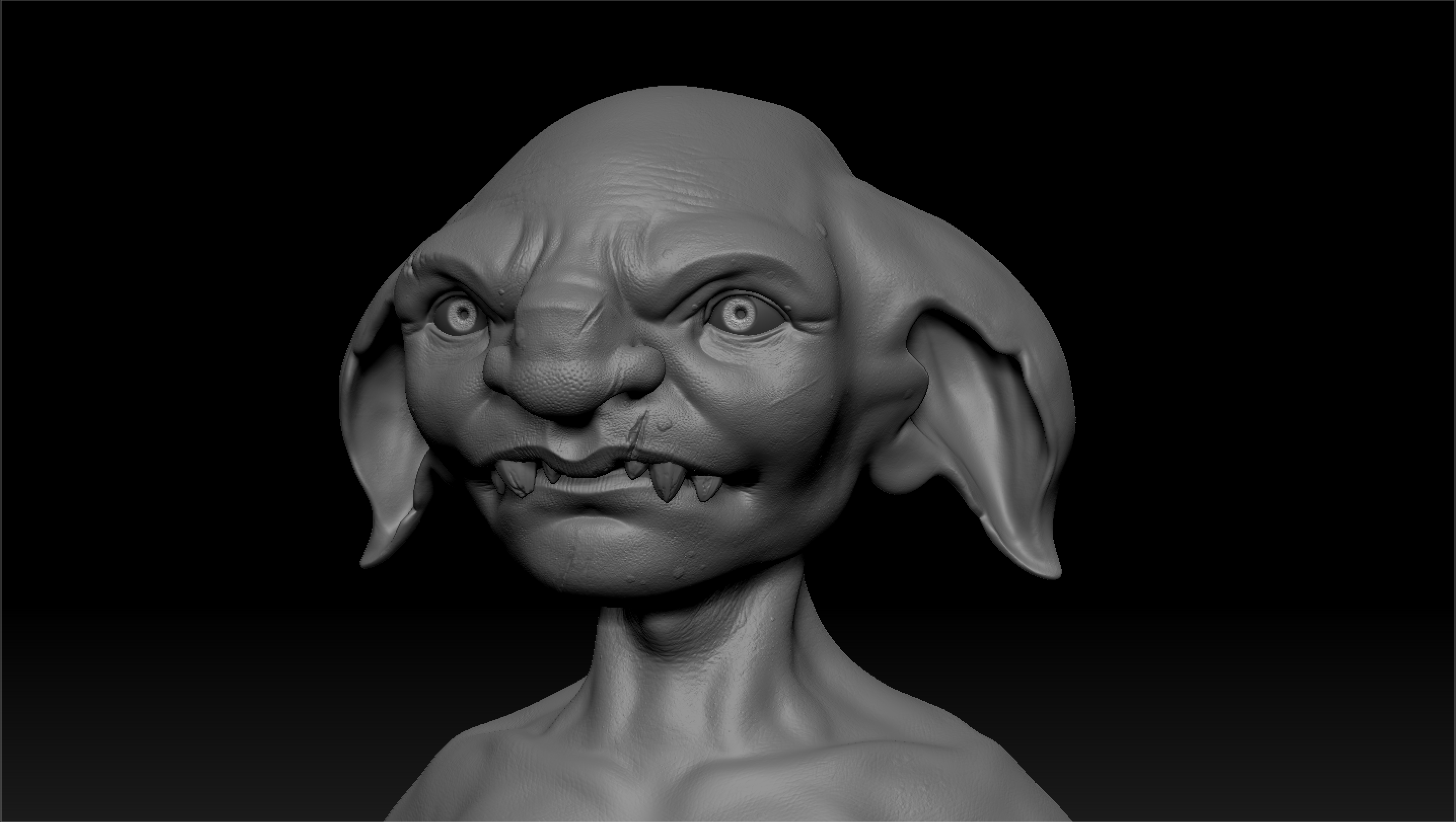 [WIP] D&D Goblin Boy - Open for Critiques — polycount