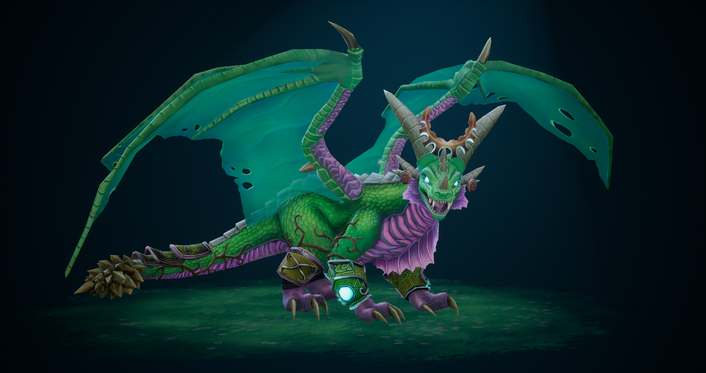 [WIP] World of Warcraft - Ysera Dragon — polycount