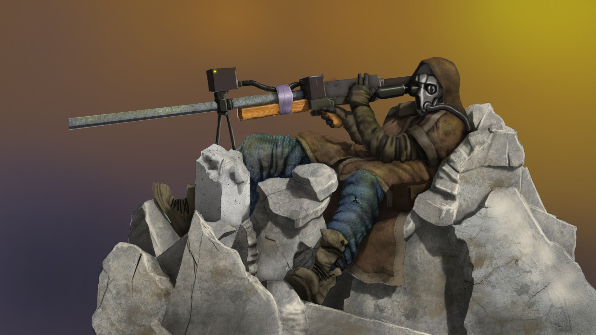 sniper concept art