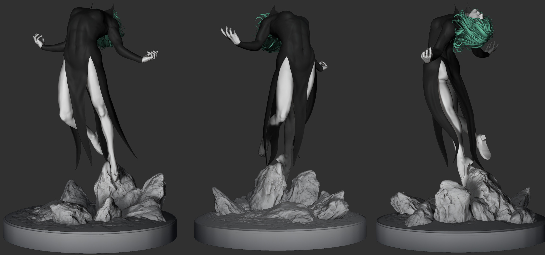 Tatsumaki Sculpt (One Punch Man) — polycount