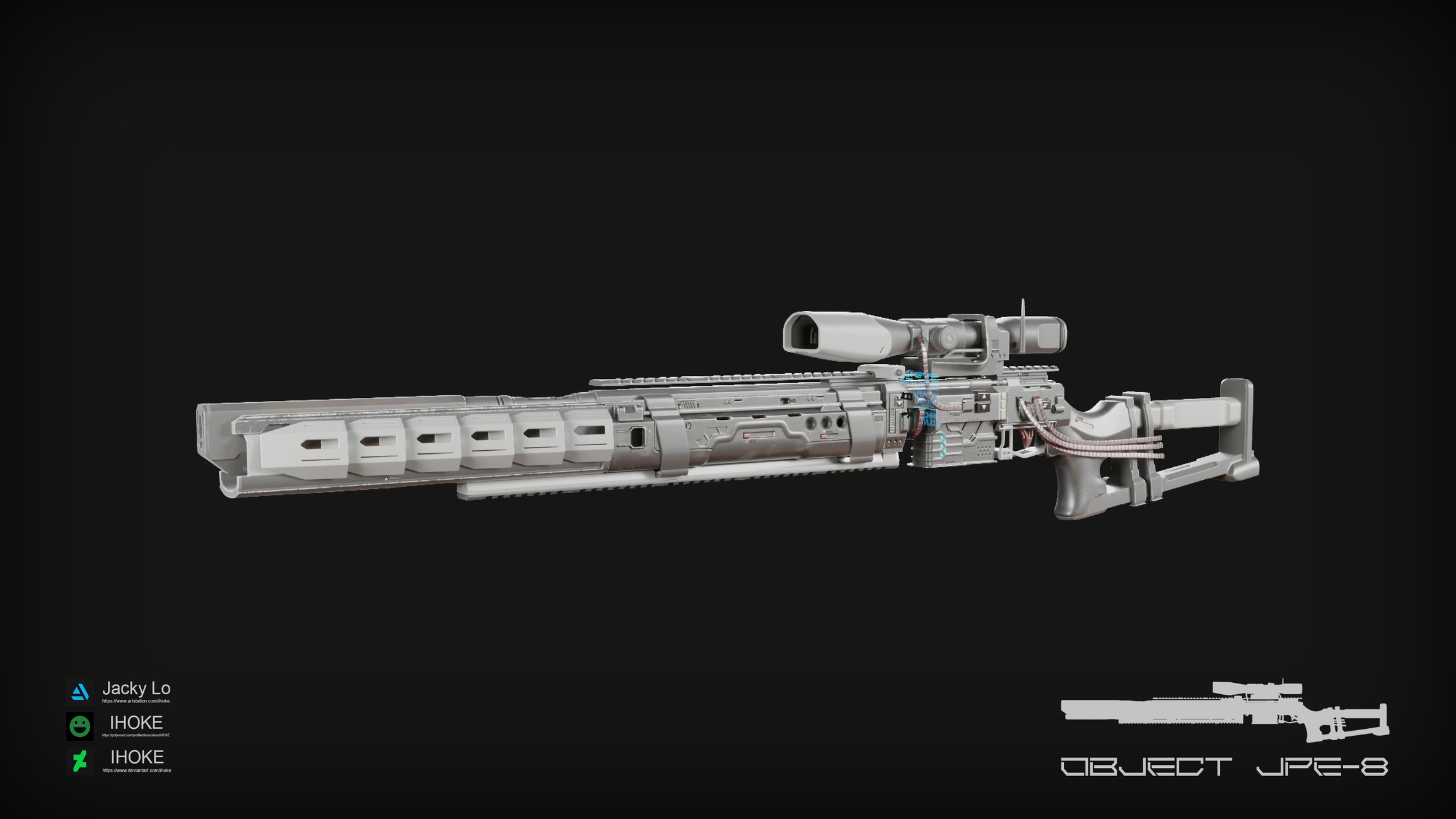 sci fi sniper rifle