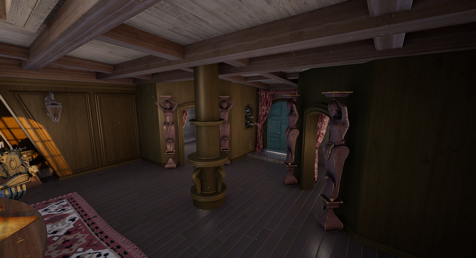 WIP] The Black Pearl Captain's Quarters UE4 — polycount