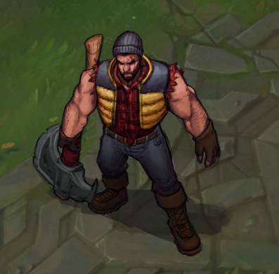 RIOT CREATIVE CONTEST 2017] Lumberjack Darius — polycount